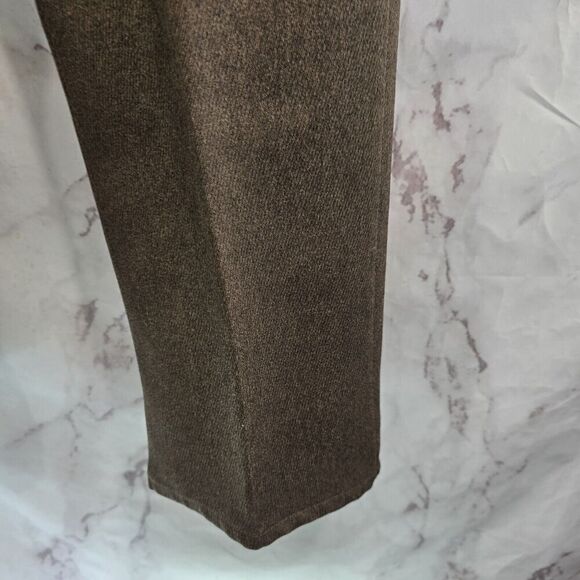 Vintage Levis Pants Mens 38 X 30 Brown 90s Dacron Straight Leg Pressed - Picture 4 of 12